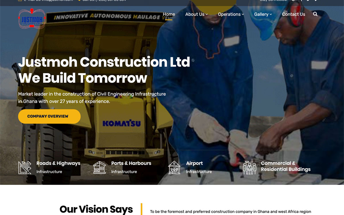 Justmoh Construction Ltd